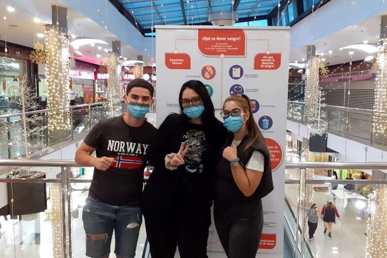 Donantes de sangre/TA.